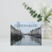 Kopenhagen Dänemark Reise Postkarte (Stehend Vorderseite)