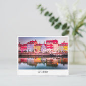 Kopenhagen, Dänemark - Reise-Postkarte Feiertagspostkarte (Stehend Vorderseite)