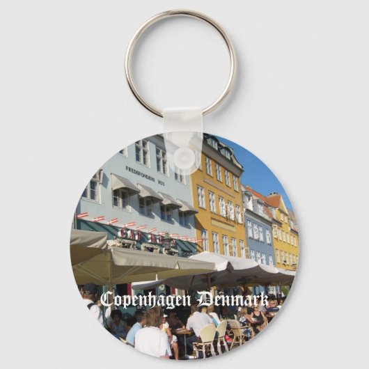 Kopenhagen, Dänemark Schlüsselanhänger (Vorderseite)