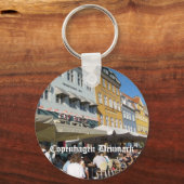 Kopenhagen, Dänemark Schlüsselanhänger (Vorderseite)