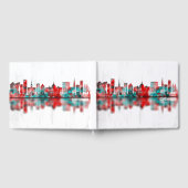 Kopenhagen Dänemark Skyline Gästebuch (Voll)