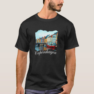 Kopenhagen Dänemark SouvenirKopenhagen 1 T-Shirt