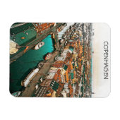Kopenhagen - Dänemark Stadt Magnet (Horizontal)