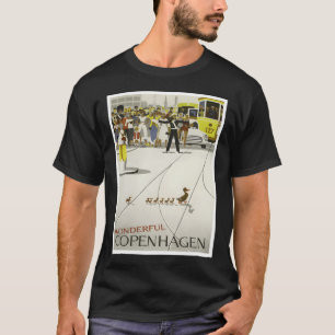 Kopenhagen Dänemark Vintage Travel T-Shirt