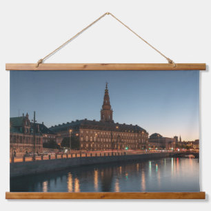 Kopenhagen Dänemark Wandteppich Mit Holzrahmen