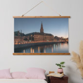 Kopenhagen Dänemark Wandteppich Mit Holzrahmen (Schlafzimmer)