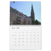 Kopenhagen, Denkmark Wall Calendar Kalender (Mär 2026)
