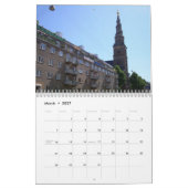 Kopenhagen, Denkmark Wall Calendar Kalender (Mär 2027)