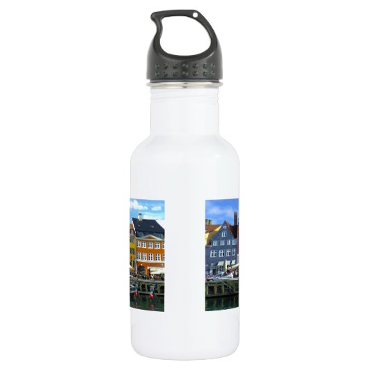 Kopenhagen Edelstahlflasche (Rückseite)