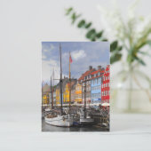 Kopenhagen-Farbpostkarte Postkarte (Stehend Vorderseite)