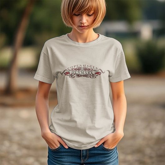 Kopenhagen: Frauen Tri-Blend Shirt