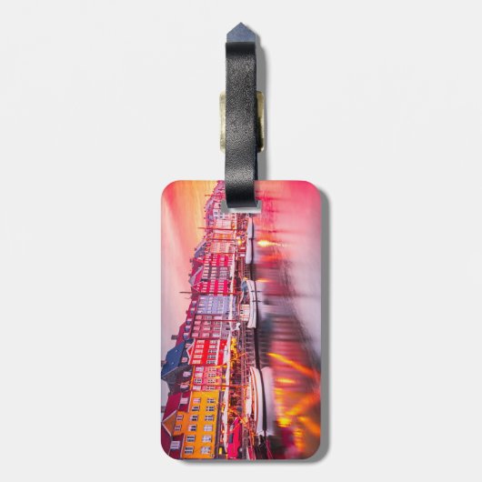 Kopenhagen Gepäckanhänger (Rückseite vertikal)