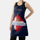 Kopenhagen Hauptstadt Dänemark Retro Segelschiff Schürze (InSitu)