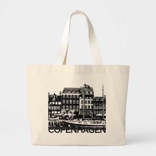 Kopenhagen Jumbo Stoffbeutel (Vorne)
