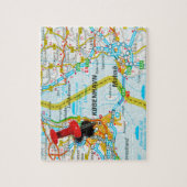 Kopenhagen, København in Dänemark Puzzle (Vertikal)