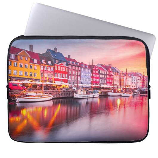 Kopenhagen Laptopschutzhülle (Vorderseite)