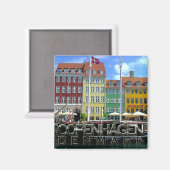 Kopenhagen Magnet (Vorderseite/Rückseite)