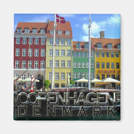 Kopenhagen Magnet (Vorne)