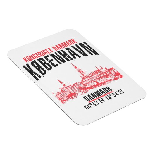 Kopenhagen Magnet (Rechte Seite)