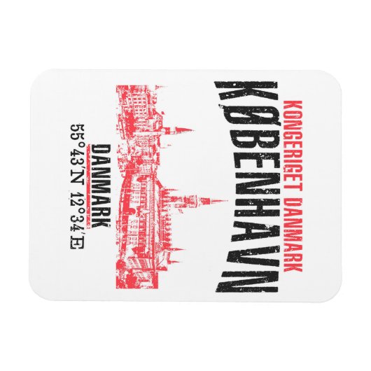 Kopenhagen Magnet (Horizontal)