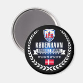 Kopenhagen Magnet (Vorderseite/Rückseite)