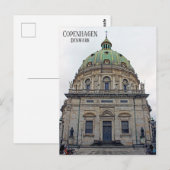 Kopenhagen/Marmorkirche Postcard! Postkarte (Vorne/Hinten)