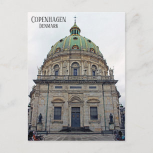 Kopenhagen/Marmorkirche Postcard! Postkarte