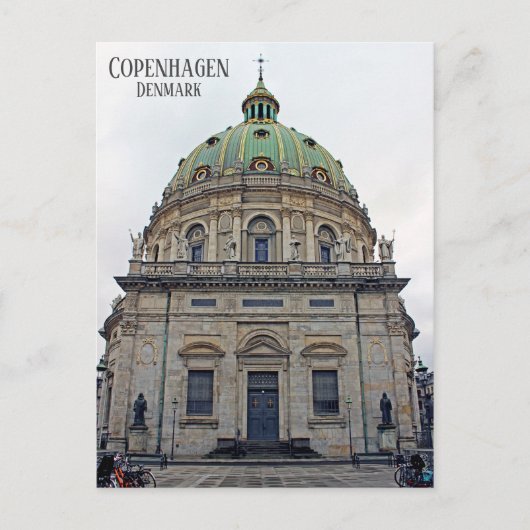 Kopenhagen/Marmorkirche Postcard! Postkarte (Vorderseite)