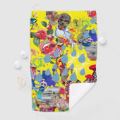 Kopenhagen Mashup Golf Handtuch gelb (Insitu)