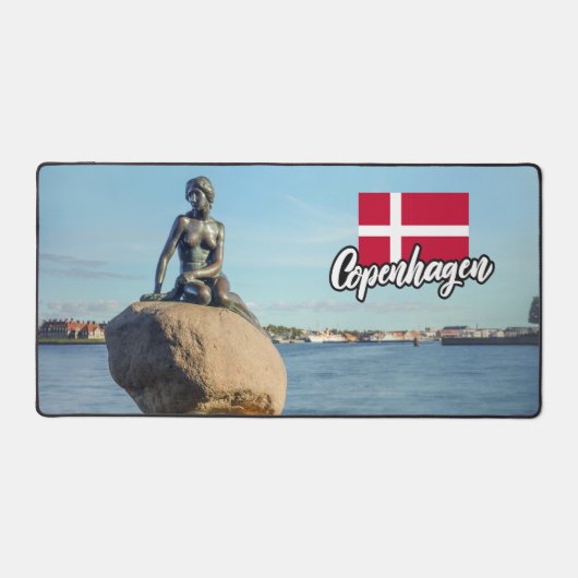 Kopenhagen Mermaid Schreibtischunterlage (Vorderseite)