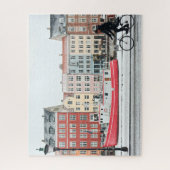 Kopenhagen Morgen, Fahrrad, 520 Stk., Puzzle (Vertikal)