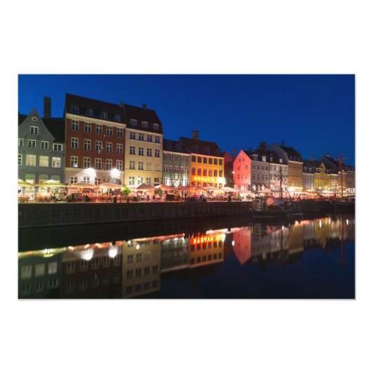 Kopenhagen Nyhavn Fotodruck (Vorne)