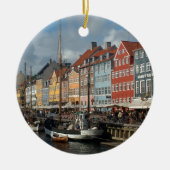 Kopenhagen Nyhavn Keramik Ornament (Vorne)