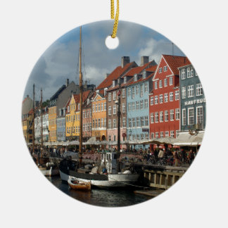 Kopenhagen Nyhavn Keramik Ornament