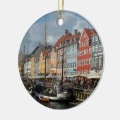 Kopenhagen Nyhavn Keramik Ornament (Links)