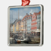 Kopenhagen Nyhavn Silbernes Ornament (Links)