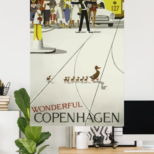 Kopenhagen Poster (Heimbüro)