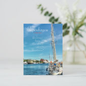 Kopenhagen Postkarte (Stehend Vorderseite)