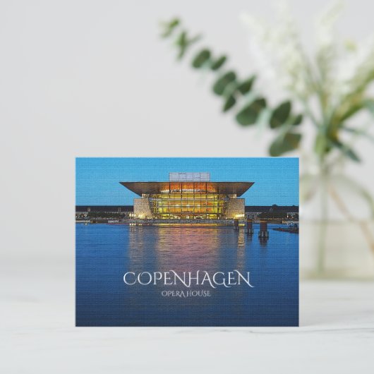 Kopenhagen Postkarte (Stehend Vorderseite)