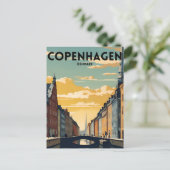 Kopenhagen Postkarte (Stehend Vorderseite)