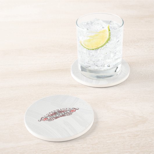 Kopenhagen Pride Getränkeuntersetzer (Seite)