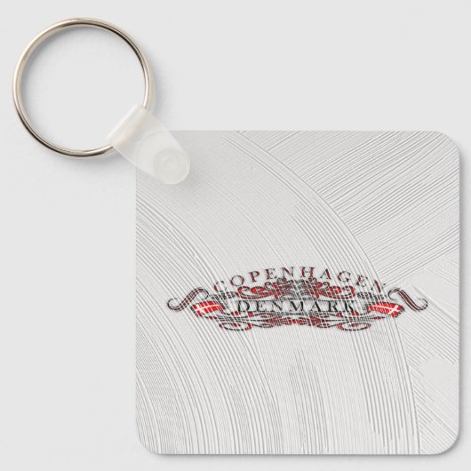 Kopenhagen Pride Schlüsselanhänger (Vorderseite)