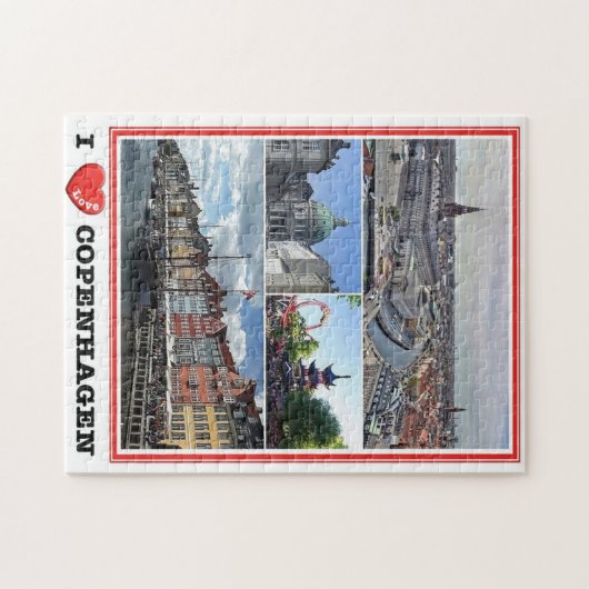 Kopenhagen - puzzle (Horizontal)