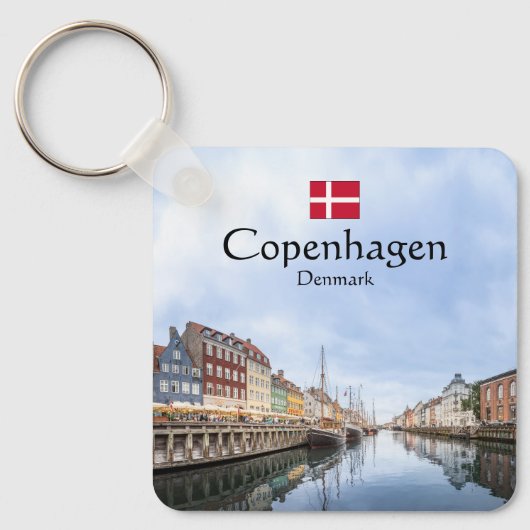 Kopenhagen Schlüsselanhänger (Vorderseite)