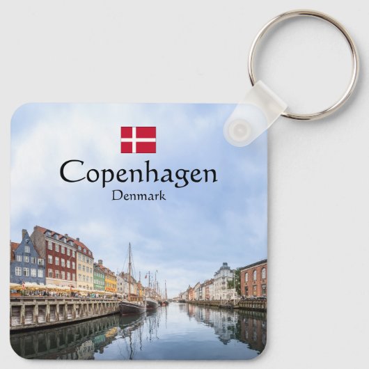 Kopenhagen Schlüsselanhänger (Rückseite)