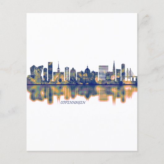 Kopenhagen Skyline Flyer (Vorne)