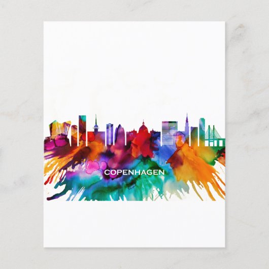 Kopenhagen Skyline Flyer (Vorne)