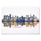 Kopenhagen Skyline Fotodruck (Vorne)
