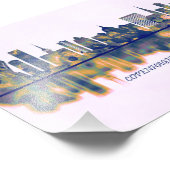 Kopenhagen Skyline Fotodruck (Ecke)