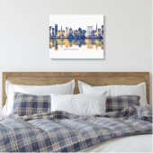 Kopenhagen Skyline Leinwanddruck (Insitu (Schlafzimmer))
